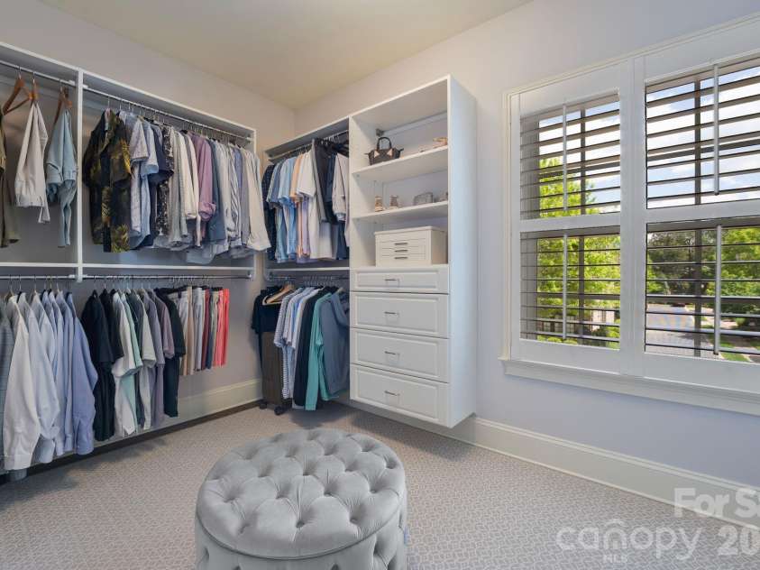 4315 Calvet Court, Charlotte, NC 28210.  MLS# CAR4372498, YatesRealty ID 29122. Primary closet 2