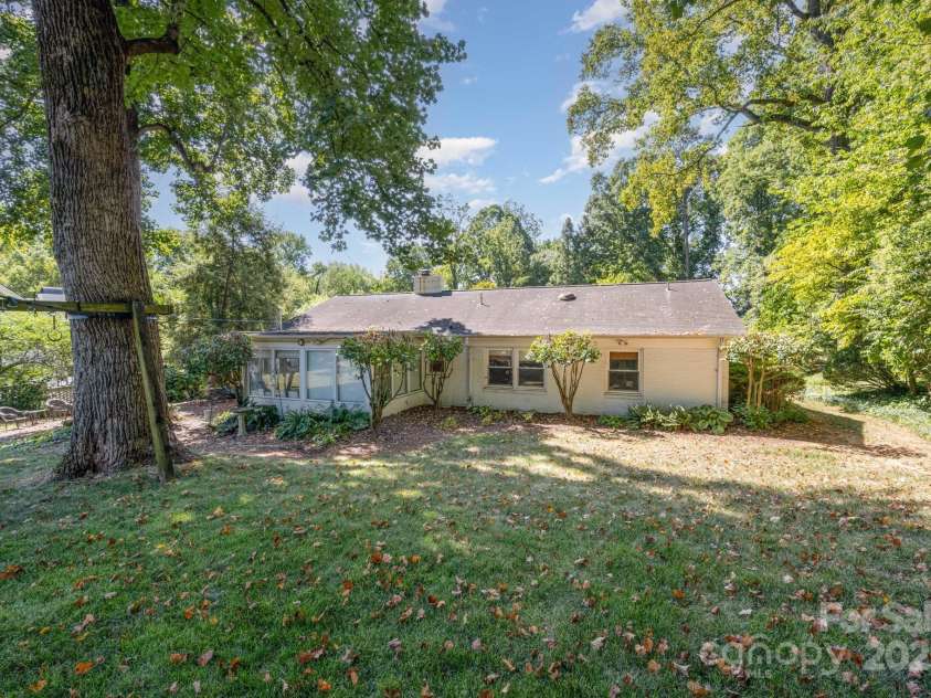 3125 Loma Lane, Charlotte, NC 28205.  MLS# CAR4286992, YatesRealty ID 29126. Rear Exterior