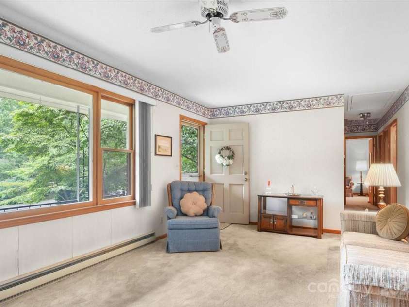 111 Cannon Drive, Hendersonville, NC 28792.  MLS# CAR4278342, YatesRealty ID 29128. Living Room