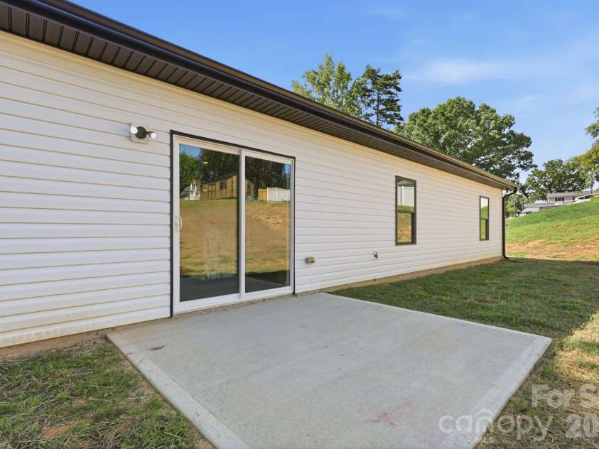 325 Chapel Street, Landis, NC 28088.  MLS# CAR4415900, YatesRealty ID 29128. Back Patio