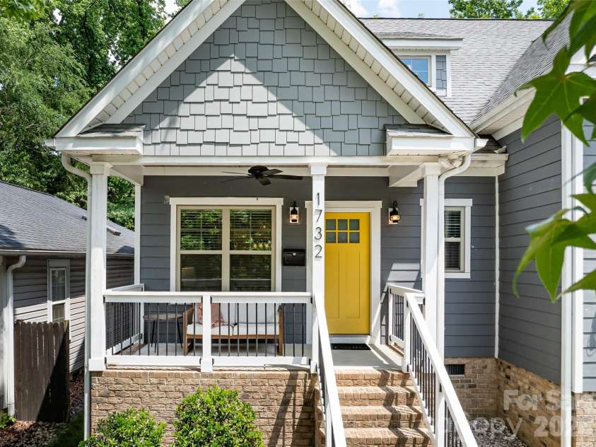 1732 Parson Street, Charlotte, NC 28205.  MLS# CAR4386274, YatesRealty ID 29134. 