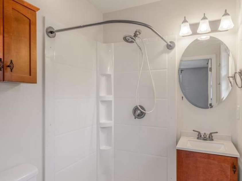 101 Hillsdale Lane, Taylorsville, NC 28681.  MLS# CAR4277637, YatesRealty ID 29135. Bathroom attached to Primary Bedroom