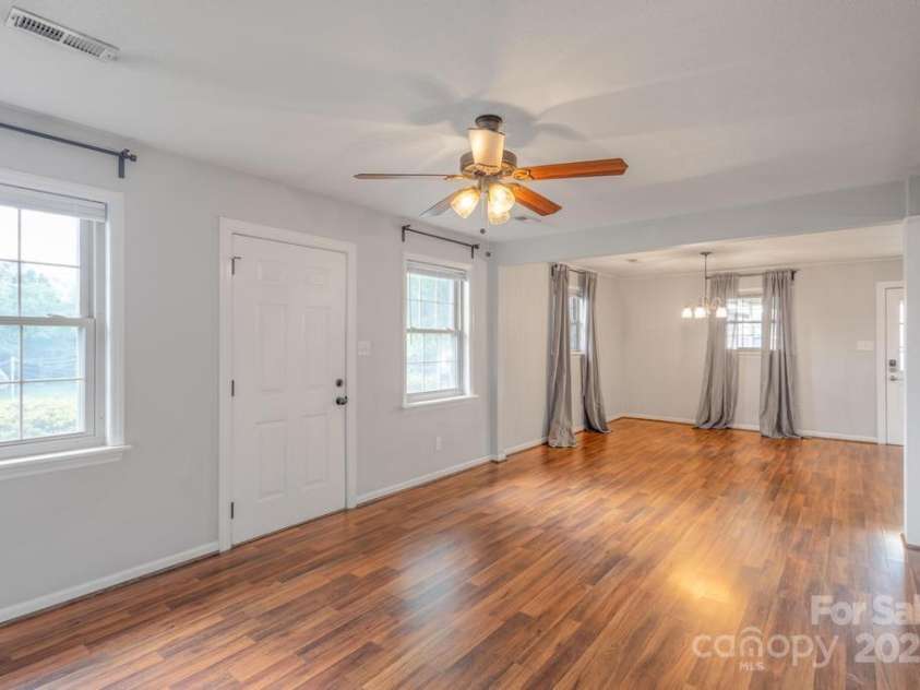 101 Hillsdale Lane, Taylorsville, NC 28681.  MLS# CAR4277637, YatesRealty ID 29135. Living Room area