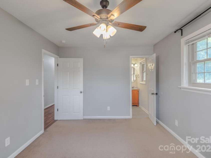 101 Hillsdale Lane, Taylorsville, NC 28681.  MLS# CAR4277637, YatesRealty ID 29135. Primary Bedroom
