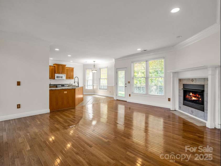 124 Shadow View Drive, Leicester, NC 28748.  MLS# CAR4273794, YatesRealty ID 29136. Fresh paint throughout - enjoy this open floorplan with cozy fireplace + tons of natural light!