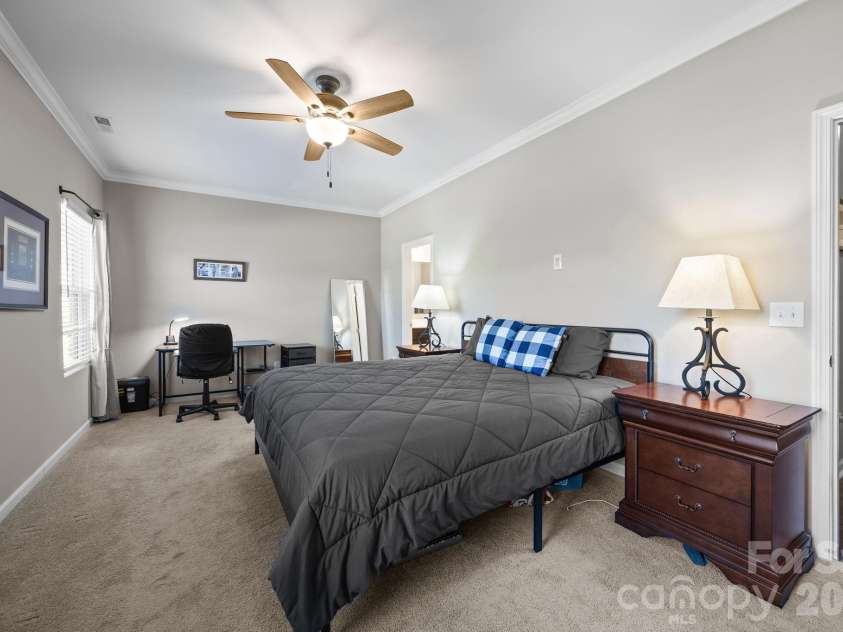 204 Old Harbor Drive, Mount Gilead, NC 27306.  MLS# CAR4335591, YatesRealty ID 2914. Primary on the Main Level -Owner added Crown Molding