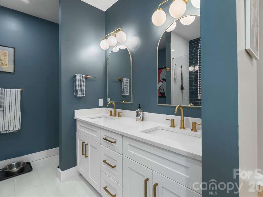 1 Little Oak Road, Leicester, NC 28748.  MLS# CAR4378692, YatesRealty ID 29140. Custom primary bath