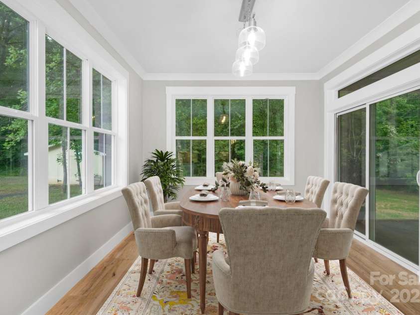 2045 Storm Canyon Road, Winston Salem, NC 27106.  MLS# CAR4276354, YatesRealty ID 29143. Dining area virtually staged