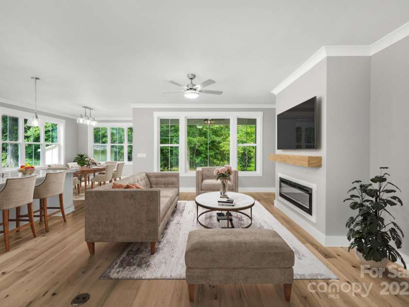 2045 Storm Canyon Road, Winston Salem, NC 27106.  MLS# CAR4276354, YatesRealty ID 29143. ML Living area virtually staged