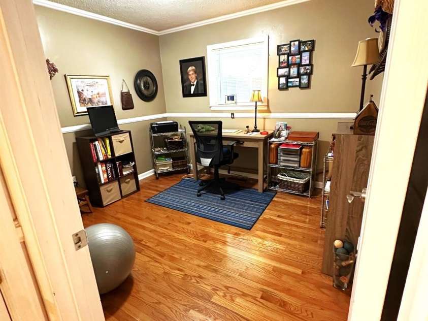 25 Norman Road, Fletcher, NC 28732.  MLS# CAR4278825, YatesRealty ID 29147. Bedroom 3 - Used as an office