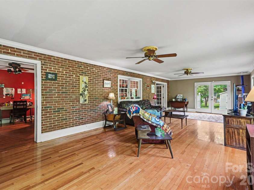 312 Windsor Drive, Shelby, NC 28150.  MLS# CAR4360104, YatesRealty ID 29151. ...and an extra room off the kitchen. It has French doors to the back yard.