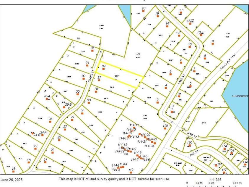 39 Pearl Street, Granite Falls, NC 28630.  MLS# CAR4275429, YatesRealty ID 29154. 