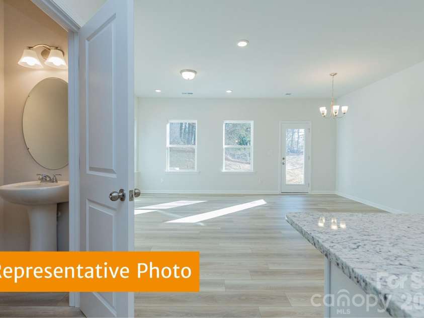 5617 Ringneck Road, Charlotte, NC 28216.  MLS# CAR4363350, YatesRealty ID 29157. Rutledge Powder Room