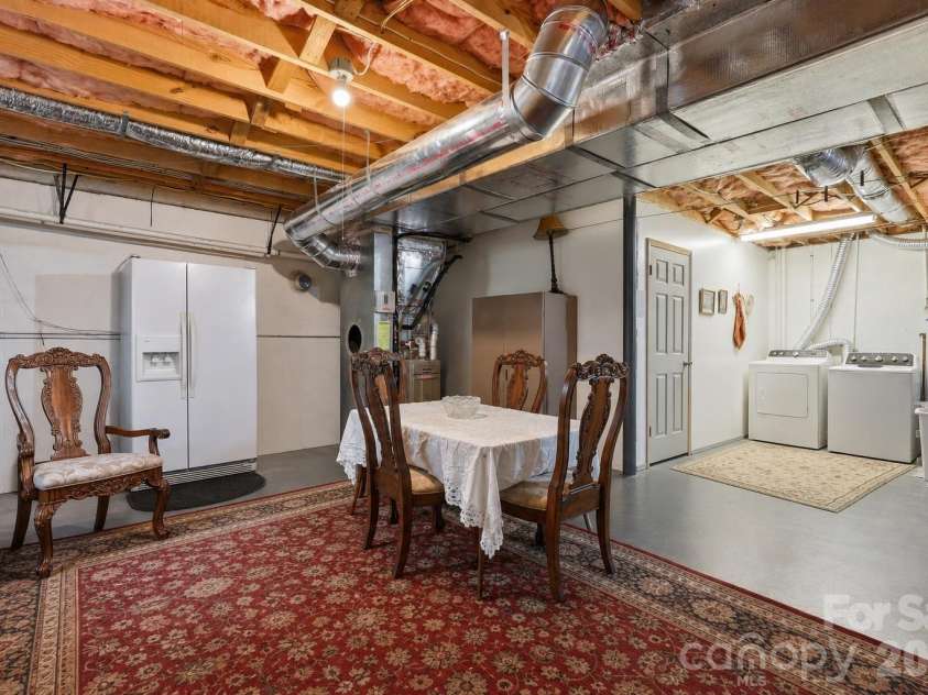 22 Webb Hill Road, Leicester, NC 28748.  MLS# CAR4386790, YatesRealty ID 29176. Basement