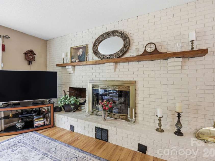 22 Webb Hill Road, Leicester, NC 28748.  MLS# CAR4386790, YatesRealty ID 29176. Living room