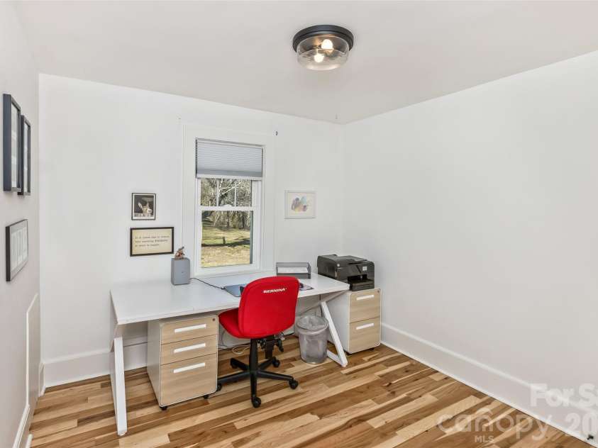 522 Calvert Road, Brevard, NC 28712.  MLS# CAR4381779, YatesRealty ID 2918. Guest bedroom #2/office.