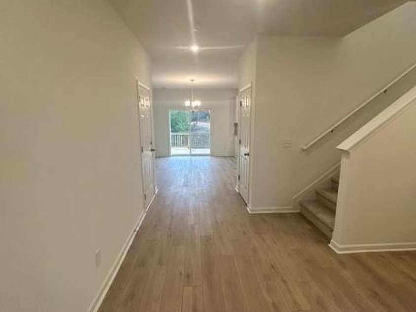 12611 Forager Place, Midland, NC 28107.  MLS# CAR4280770, YatesRealty ID 29198. Foyer- Showcasing staircase and view to kitchen.