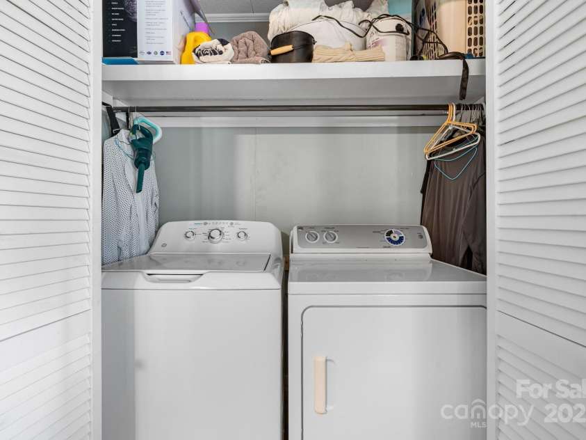 1266 18th Street, Hickory, NC 28601.  MLS# CAR4265726, YatesRealty ID 29199. Laundry Closet