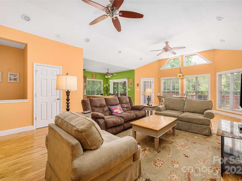 4478 Lake Drive, Sherrills Ford, NC 28673.  MLS# CAR4276198, YatesRealty ID 2920. Open living, dining and kitchen