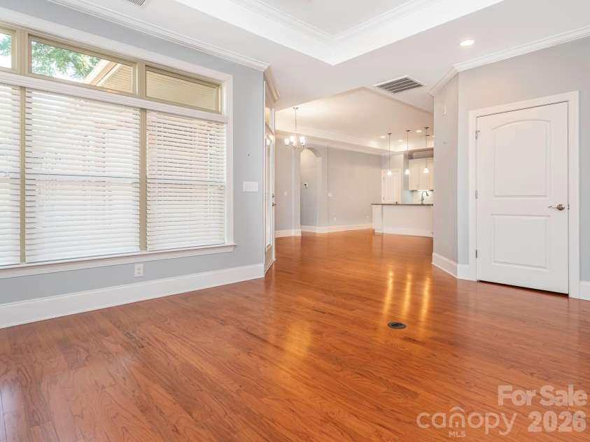 4534 Ideal Way, Harrisburg, NC 28075.  MLS# CAR4377645, YatesRealty ID 29209. View from the great room into the kitchen.