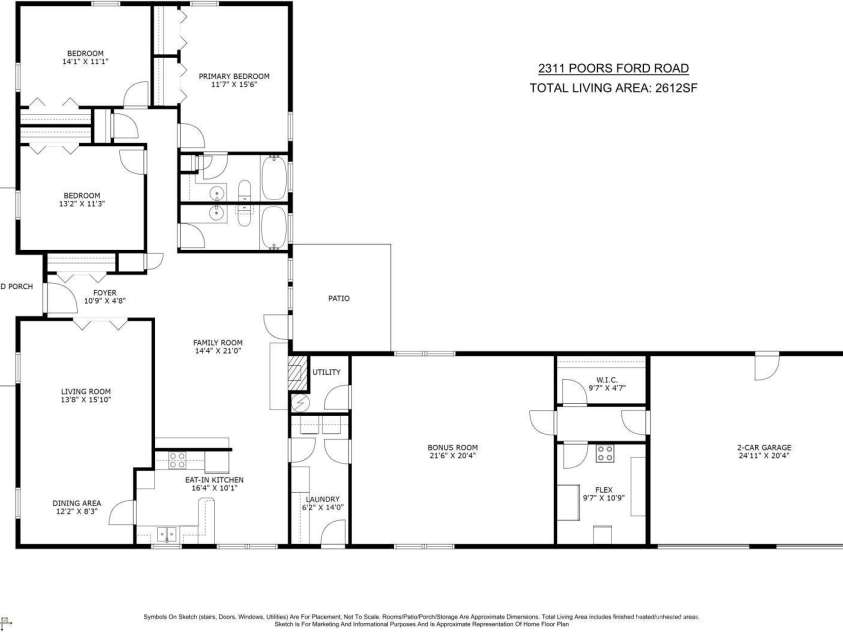 2311 Poors Ford Road, Rutherfordton, NC 28139.  MLS# CAR4301558, YatesRealty ID 2921. 