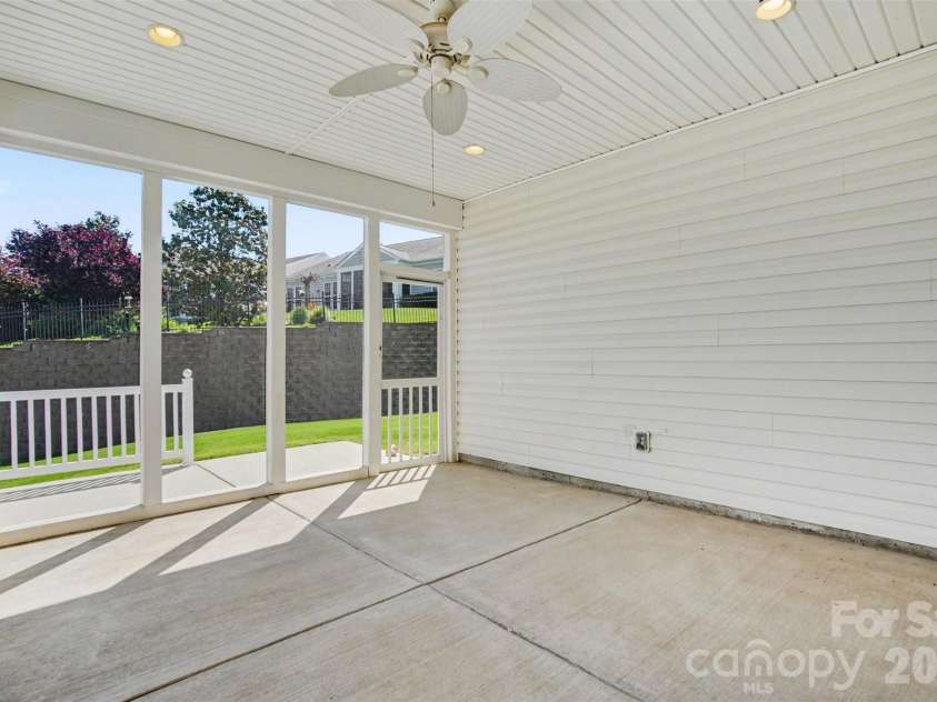 8036 Crater Lake Drive, Fort Mill, SC 29707.  MLS# CAR4390764, YatesRealty ID 29219. Covered Porch