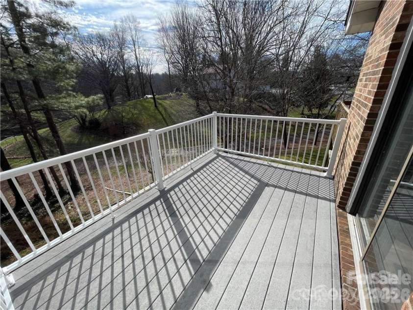 114 Falling Waters Road, Hendersonville, NC 28792.  MLS# CAR4390548, YatesRealty ID 29220. Trex decking
