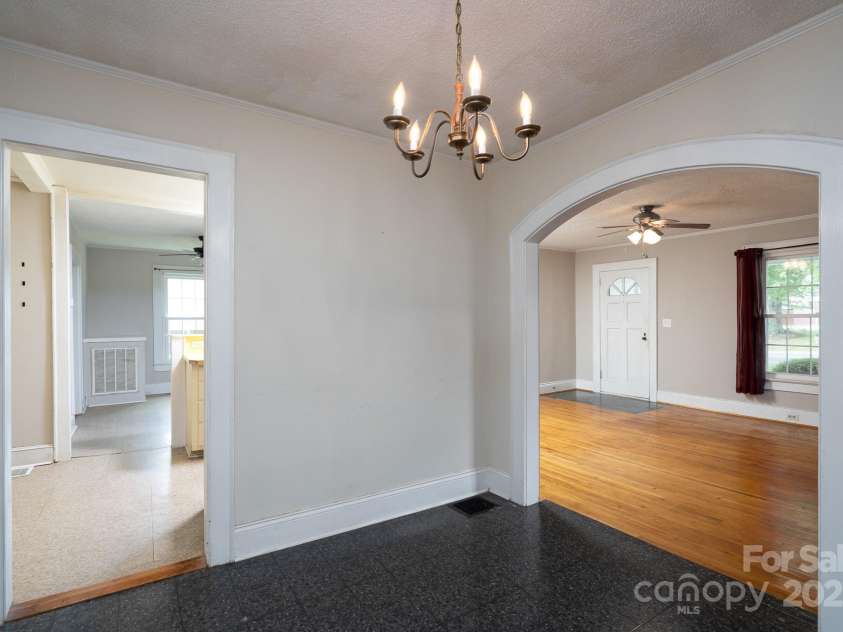 357 Main Street, Mount Pleasant, NC 28124.  MLS# CAR4271061, YatesRealty ID 29231. Dining Room