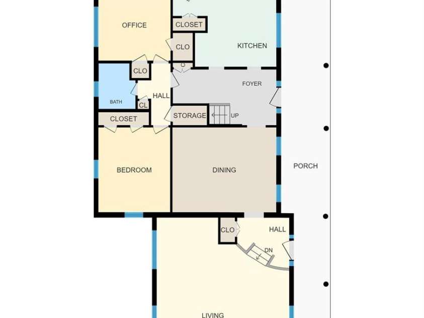 1055 Fairway Lane, Lincolnton, NC 28092.  MLS# CAR4284605, YatesRealty ID 29235. Main