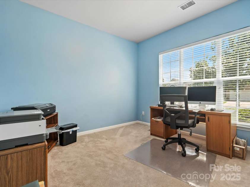 10317 Threatt Woods Drive, Charlotte, NC 28277.  MLS# CAR4283866, YatesRealty ID 29236. 3rd bedroom/office with closet