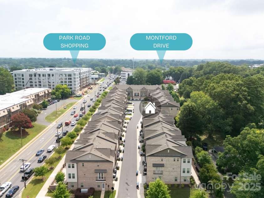 1224 Madison Towns Lane, Charlotte, NC 28209.  MLS# CAR4285970, YatesRealty ID 29237. 