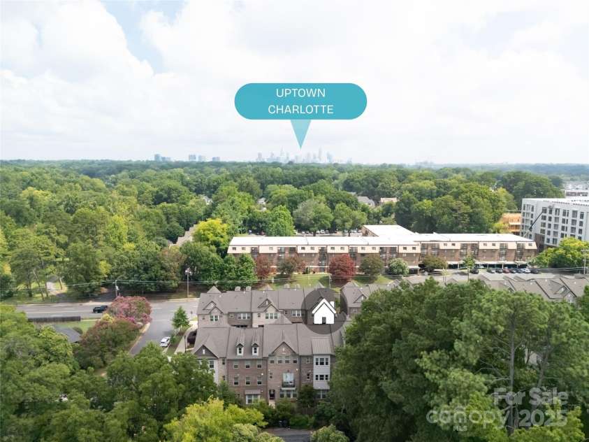1224 Madison Towns Lane, Charlotte, NC 28209.  MLS# CAR4285970, YatesRealty ID 29237. 