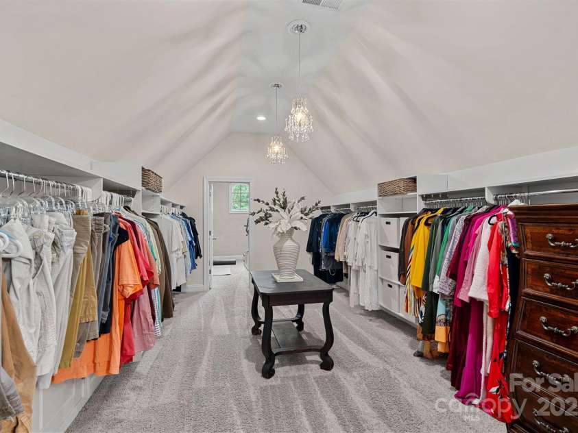 1305 Anniston Place, Wesley Chapel, NC 28079.  MLS# CAR4250299, YatesRealty ID 29238. Oversized primary closet