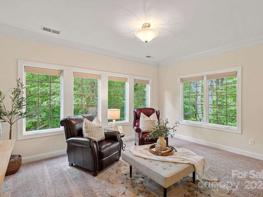 1305 Anniston Place, Wesley Chapel, NC 28079.  MLS# CAR4250299, YatesRealty ID 29238. Sitting Room off primary