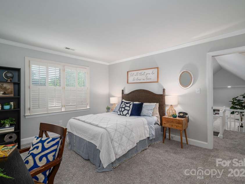 1705 Clubview Circle, Gastonia, NC 28056.  MLS# CAR4271543, YatesRealty ID 29247. Bedroom 2 leads to bonus room and has ensuite bath.