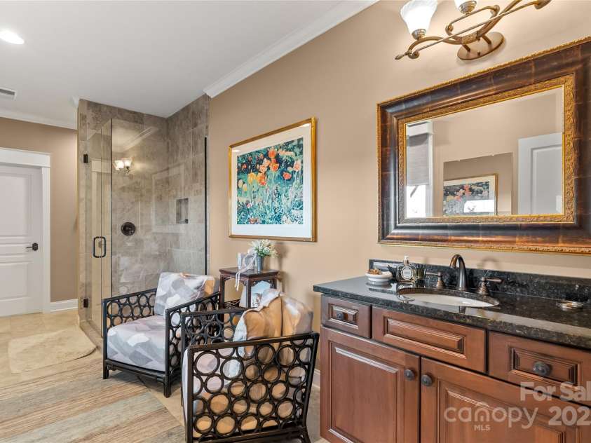 159 Alta Circle, Hendersonville, NC 28739.  MLS# CAR4300821, YatesRealty ID 2925. Guest bath lower level