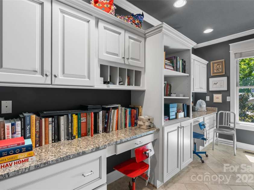 159 Alta Circle, Hendersonville, NC 28739.  MLS# CAR4300821, YatesRealty ID 2925. Sweet spot for homework - the computer stations down the hall from the kitchen - near laundry