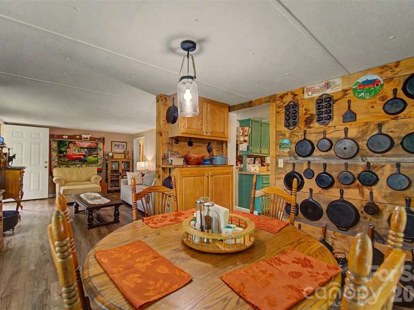 1350 Skeenah Road, Franklin, NC 28734.  MLS# CAR4388615, YatesRealty ID 29250. Dining Room