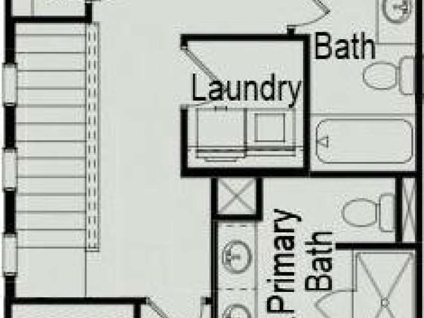 5644 Ringneck Road, Charlotte, NC 28216.  MLS# CAR4392165, YatesRealty ID 29253. Rutledge 2nd Floor Layout