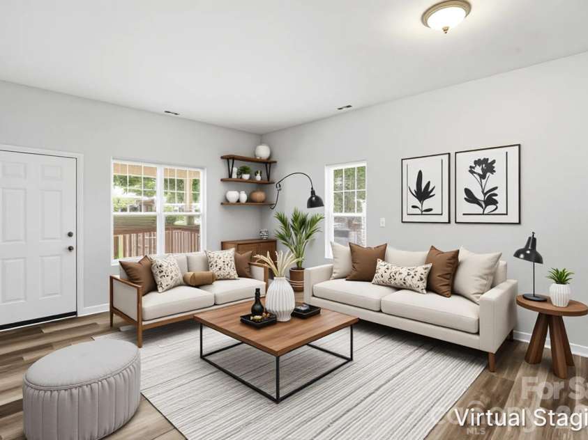 4514 Wildwood Avenue, Charlotte, NC 28208.  MLS# CAR4391328, YatesRealty ID 29255. Virtually Staged