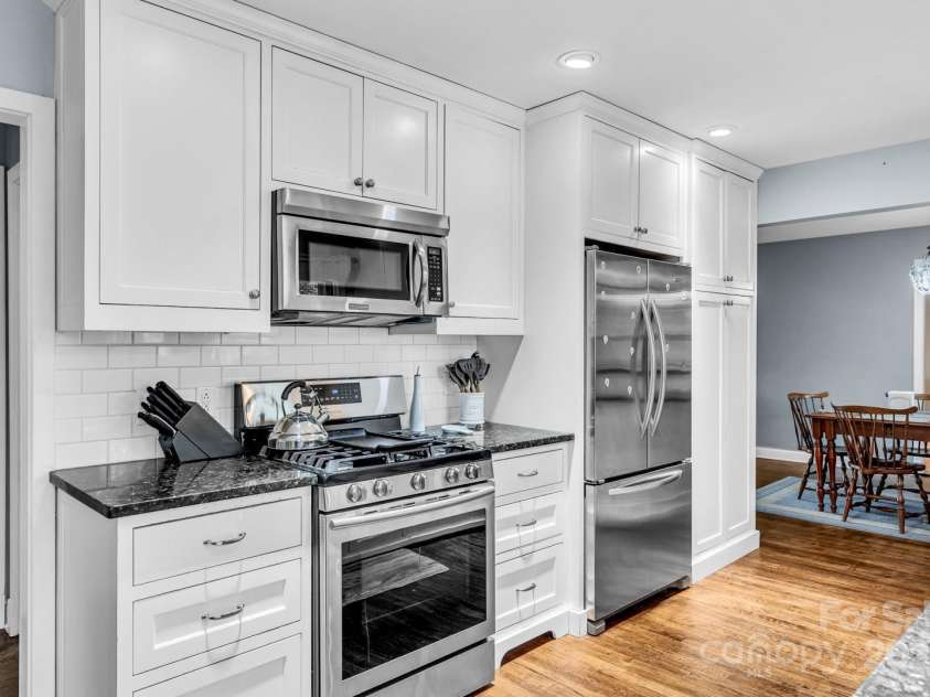 1101 Roundknob Avenue, Salisbury, NC 28144.  MLS# CAR4232007, YatesRealty ID 2926. Microwave & Counter Depth Refrigerator