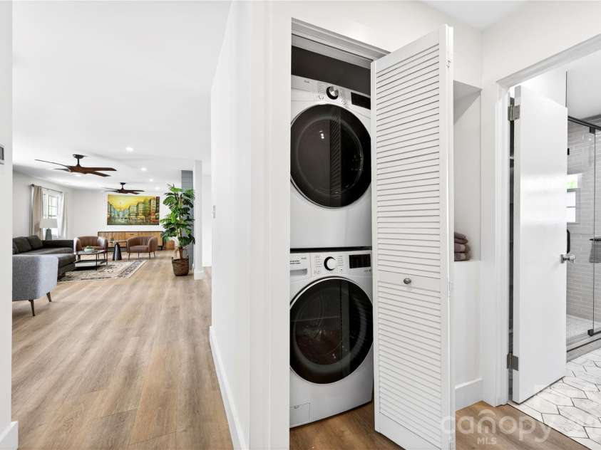 134 Oakview Road, Asheville, NC 28806.  MLS# CAR4385286, YatesRealty ID 29264. Laundry Closet 