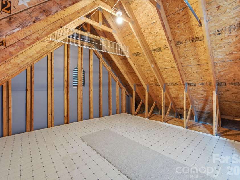 8719 Beaminster Place, Waxhaw, NC 28173.  MLS# CAR4390694, YatesRealty ID 29267. Unfinished walk-in storage