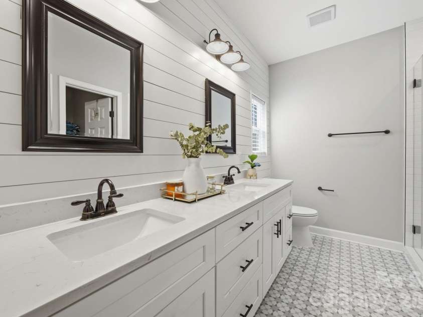 204 Price Street, Mount Holly, NC 28120.  MLS# CAR4389857, YatesRealty ID 29271. Master Bath
