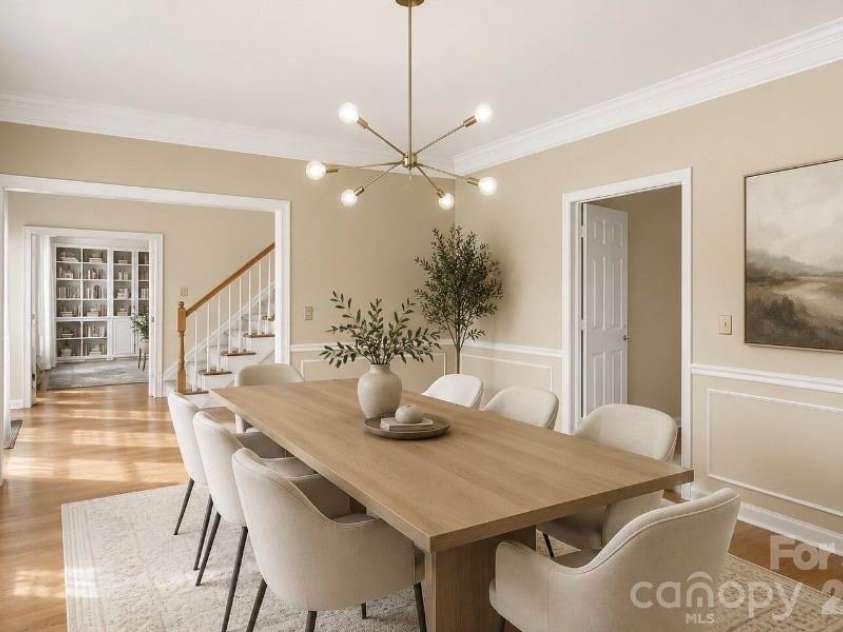 104 Southern Cross Lane, Matthews, NC 28105.  MLS# CAR4391512, YatesRealty ID 29272. Virtually staged