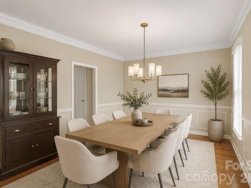 104 Southern Cross Lane, Matthews, NC 28105.  MLS# CAR4391512, YatesRealty ID 29272. Virtually staged