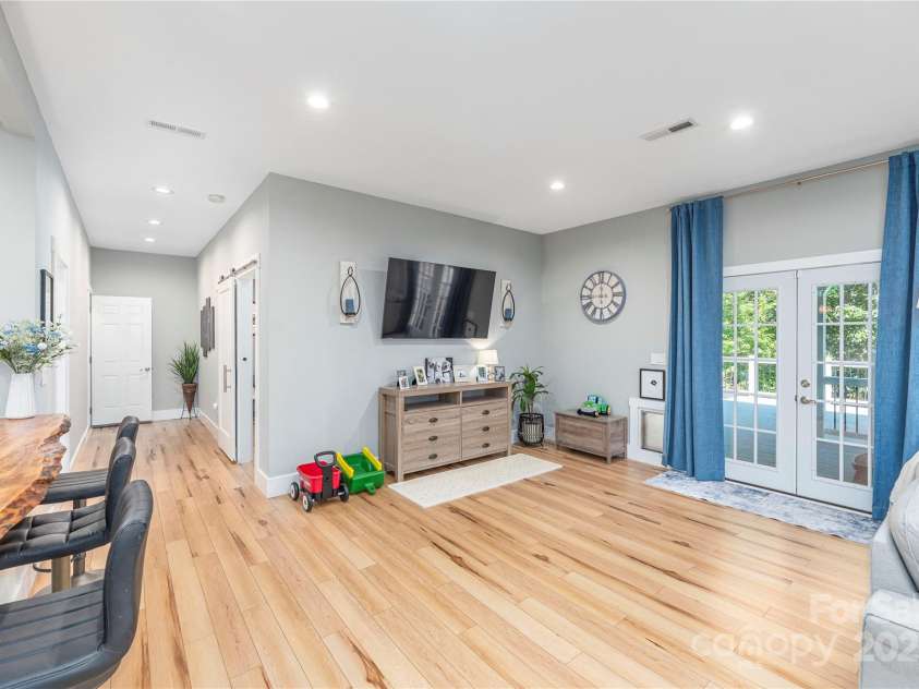348 Olivet Lane, Fletcher, NC 28732.  MLS# CAR4287299, YatesRealty ID 29273. Plenty of room to play and walk out basement to rear fenced yard