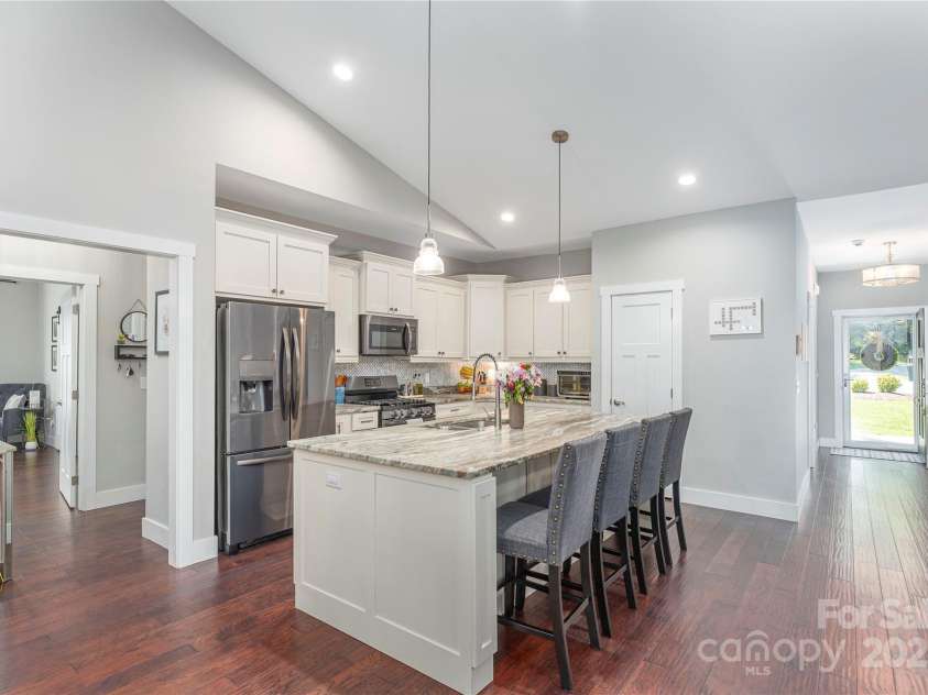 348 Olivet Lane, Fletcher, NC 28732.  MLS# CAR4287299, YatesRealty ID 29273. Tons of prep space or room to entertain and extra dining area