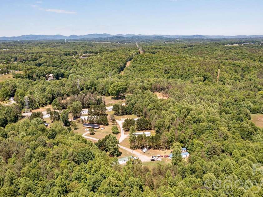 21 Little River Estates Drive, Taylorsville, NC 28681.  MLS# CAR4390374, YatesRealty ID 29275. Aerial View
