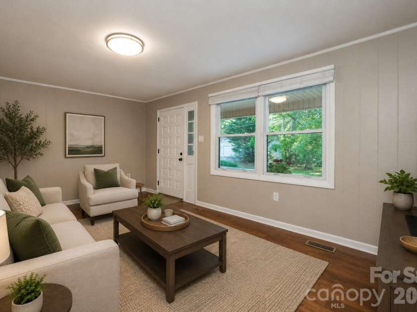 34 Goldmont Street, Black Mountain, NC 28711.  MLS# CAR4380870, YatesRealty ID 29277. *virtually staged.